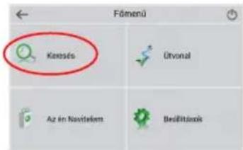 Fömenü Keresés Ütvonal Az in Navtsekem Besülőtisok
