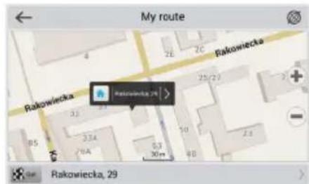 My route Rakowiecka Rakowiecka 29 30+