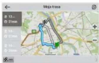 Navitel E501 - Ręczne ustawienie punktów na trasie - 6