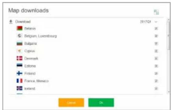 Map downloads Download 2017Q1 Belarus Belgium, Luxembourg Bulgaria Cyprus Denmark Estonia Finland France, México Ireland OK