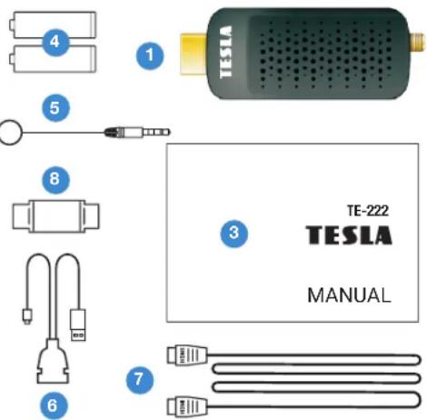 1 2 3 4 5 6 7 TE-222 TESLA MANUAL
