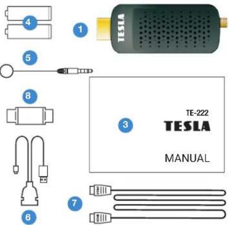 1 2 3 4 5 6 7 TE-222 TESLA MANUAL