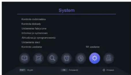 TESLA TE‒343 - USTAWIENIA SYSTEMU - 1