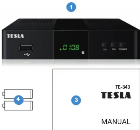 TESLA .0108 OH OH POWER TE-343 TESLA MANUAL