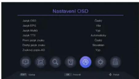 TESLA TE‒343 - NASTAVENÍ OSD - 1