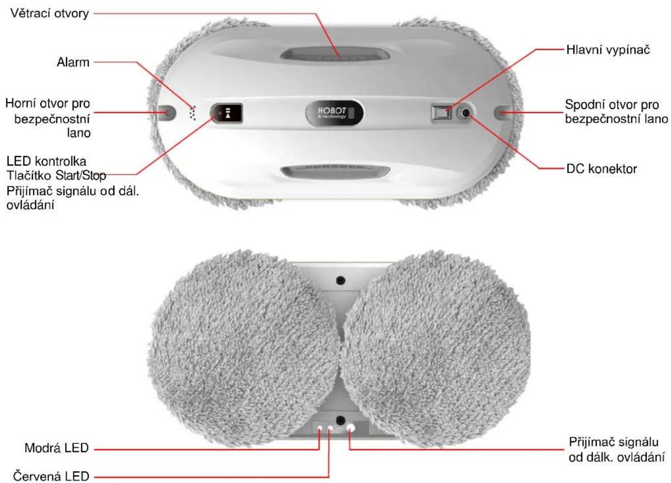 Hobot HB368 - ©Popis HOBOT -368 - 1