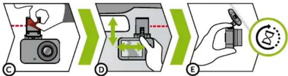 TrueCam M5 WiFi - PLACEMENT ON GLASS - 2
