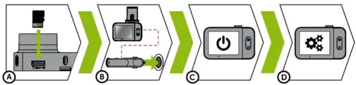 TrueCam M5 GPS WiFi - PIERWSZE WŁĄCZENIE - 1