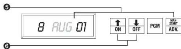 RAIN BIRD ESC-1 - Set Time & Date - 5