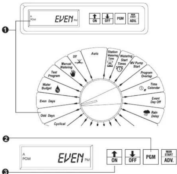 RAIN BIRD ESC-1 - Even / Odd Days - 2
