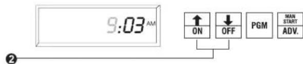 RAIN BIRD ESC-1 - Set Time & Date - 3