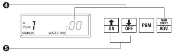 RAIN BIRD ESC-1 - Set Program Start Time(s) - 2