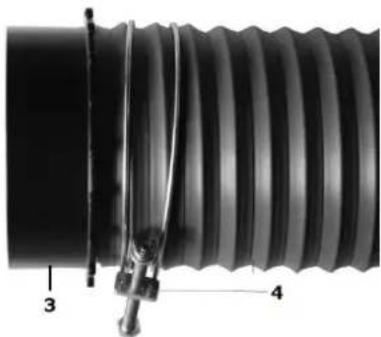 Zipper ZI-ASA305 - Dust collector hose: - 2