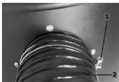 Zipper ZI-ASA305 - Dust collector hose: - 1