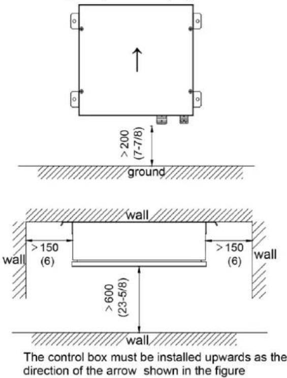 GREE GMV-ND09ZD/A-T(U) - Unit Dimensions and Maintenance Space - 4