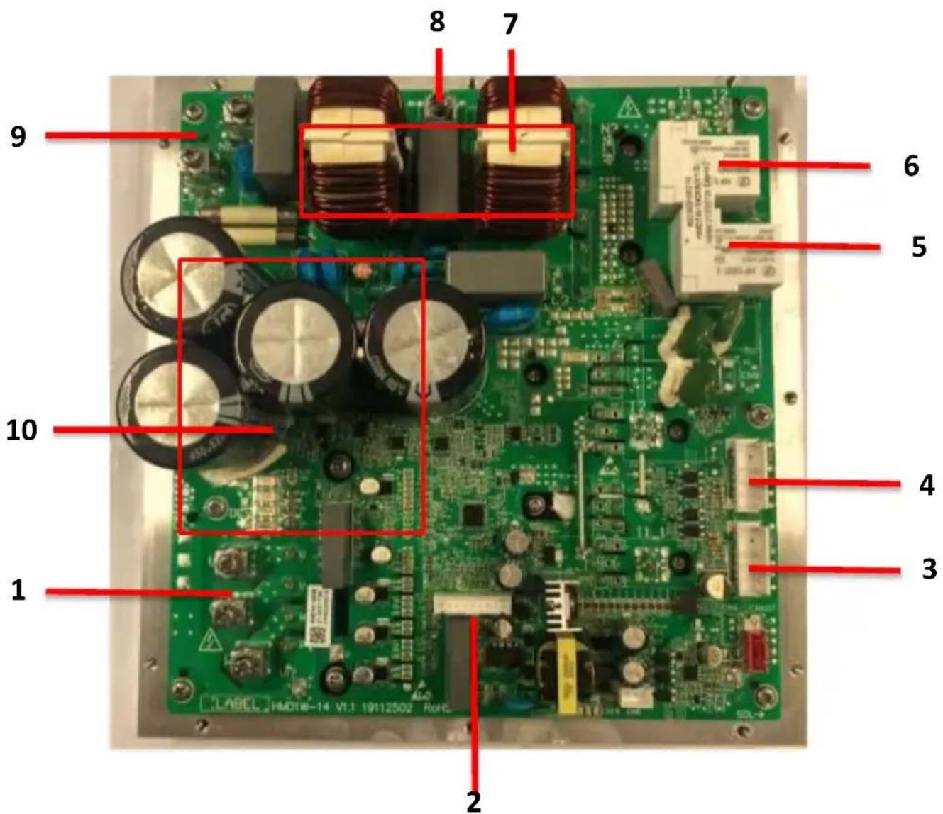 GRUNDIG GHP MM8 - Hydraulic Module PCB - 4