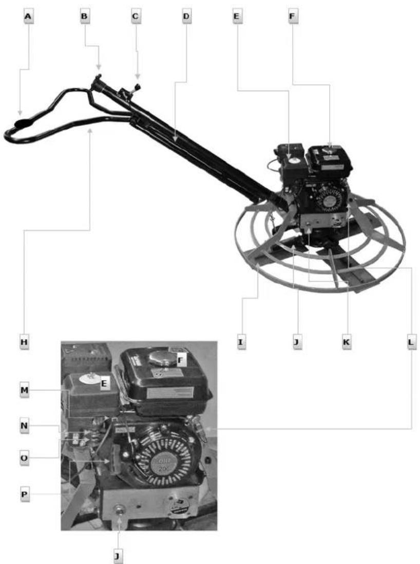 Zipper ZI-BG100Y - Komponenten / components / Části stroje - 1