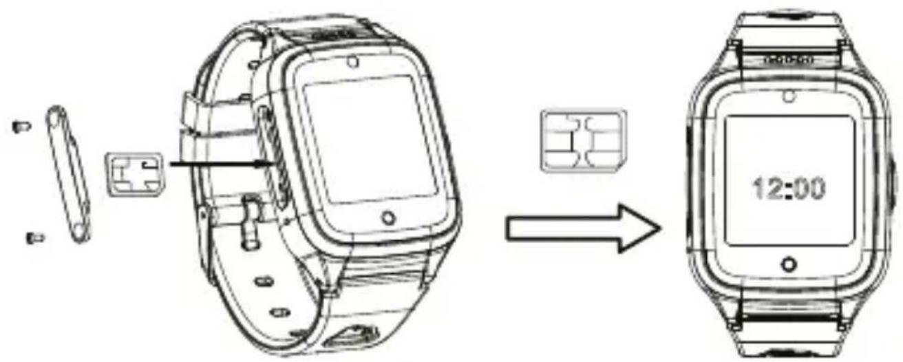 Niceboy Watch KIDS Patrol - INSTALLING A SIM CARD - 1