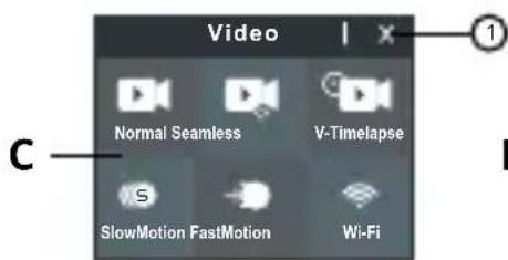 Video Normal Seamless V-Timelapse SlowMotion FastMotion Wi-Fi