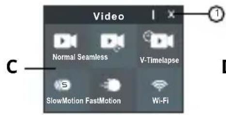 Video Normal Seamless V-Timelapse SlowMotion FastMotion Wi-Fi