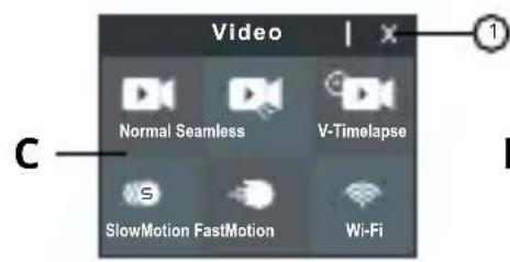 Video Normal Seamless V-Timelapse SlowMotion FastMotion Wi-Fi