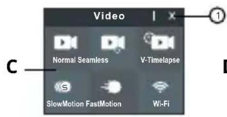 Video Normal Seamless V-Timelapse SlowMotion FastMotion Wi-Fi