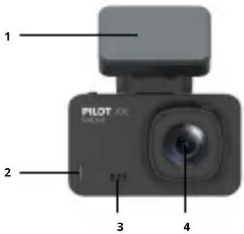 Niceboy PILOT XR Radar - DESCRIPTION AND FUNCTIONS - 1