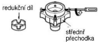 redukční díl středně přechodka
