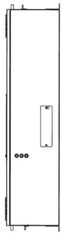 Dantherm HCC 360P2 - Enclosure dimensions - 1