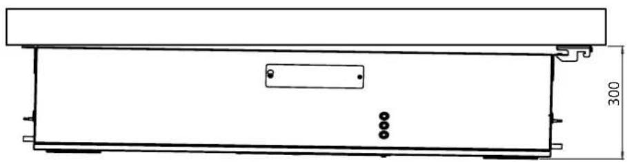 Dantherm HCC 360P2 - Enclosure dimensions - 5