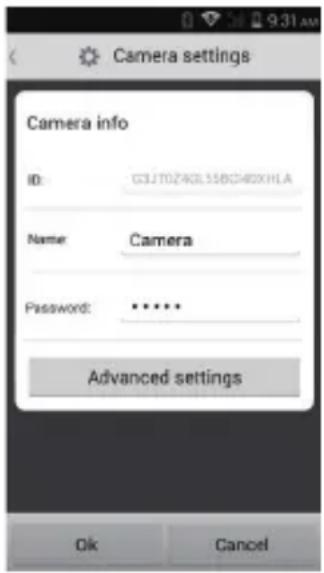 ACME IP1202 - Другие настройки в меню «Advanced settings» (Дополнительные настройки) - 1