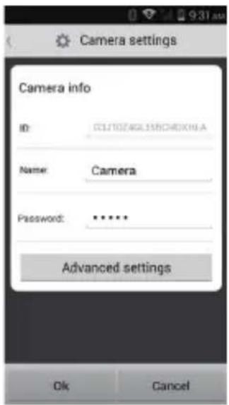 ACME IP1202 - Weitere Einstellungen im Menü "Advanced settings" ("Erweiterte Einstellungen") - 1