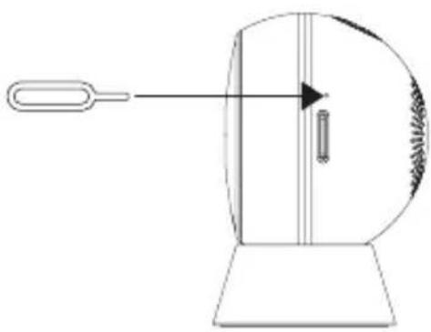 ACME IP1202 - Resetting the camera - 1