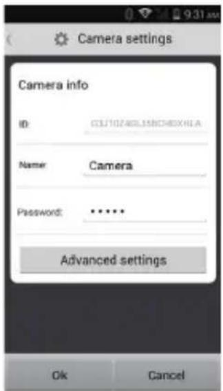 ACME IP1202 - Otros ajustes en el menú "Advanced settings" ("Configuración avanzada") - 1