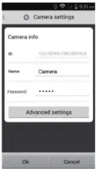 ACME IP1202 - Інші налаштування в меню «Advanced settings» (Додаткові налаштування) - 1