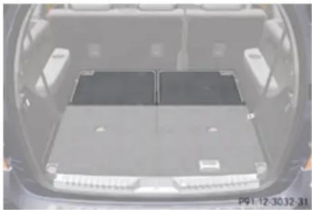 Mercedes-Benz GL (2009) - Loading and storing - 2