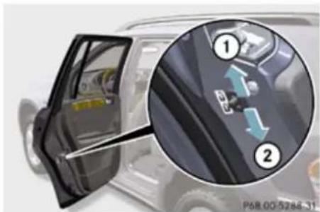 Mercedes-Benz GL (2009) - Occupant safety - 1