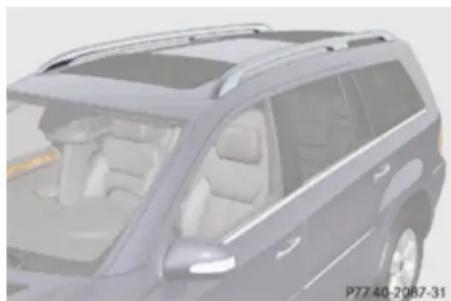 Mercedes-Benz GL (2009) - Loading and storing - 1