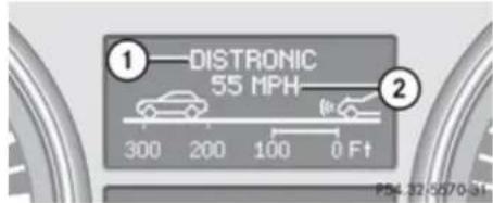 Mercedes-Benz GL (2009) - Distronic activated - 1