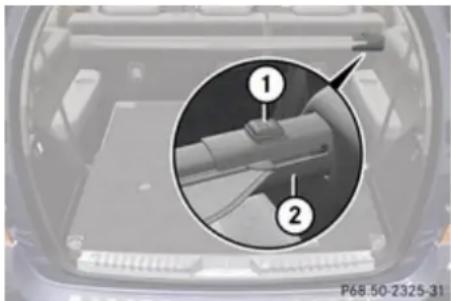 Mercedes-Benz GL (2009) - Loading and storing - 1