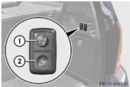 Mercedes-Benz GL (2009) - Loading and storing - 1