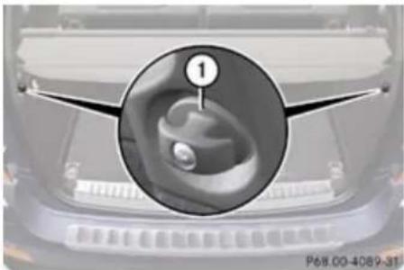 Mercedes-Benz GL (2009) - Loading and storing - 1