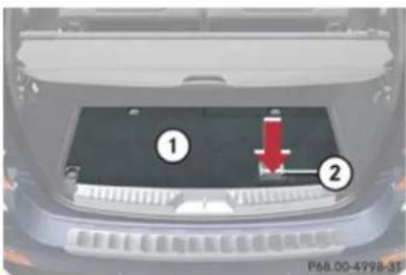 Mercedes-Benz GL (2009) - Where will I find ...? - 1