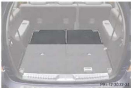 Mercedes-Benz GL (2009) - Loading and storing - 2