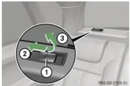 Mercedes-Benz GL (2009) - Locking and unlocking - 1