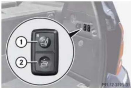 Mercedes-Benz GL (2009) - Loading and storing - 1