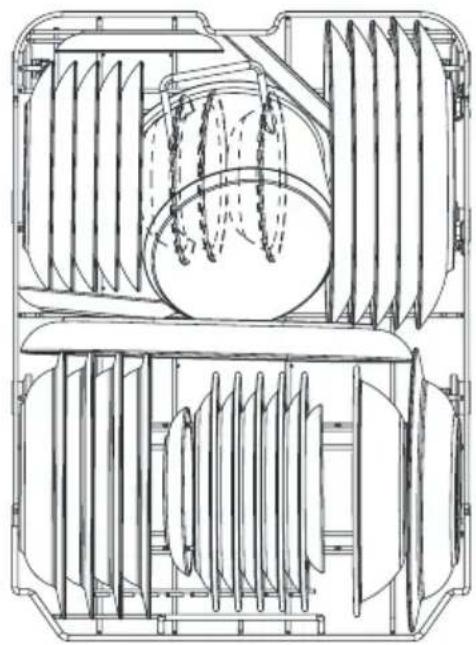 FAGOR 3LVF-638ADIT - Alsó kosár - 1
