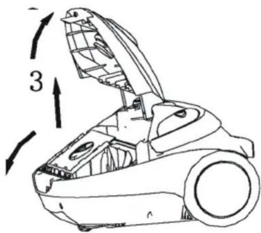 AMICA Universis VK 1011 - Výměna prachového sáčku - 1