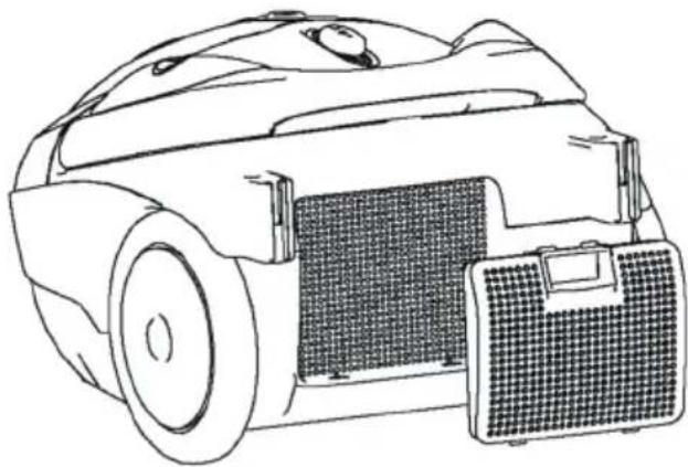 AMICA Universis VK 1011 - Výmena prachového vrecka - 1