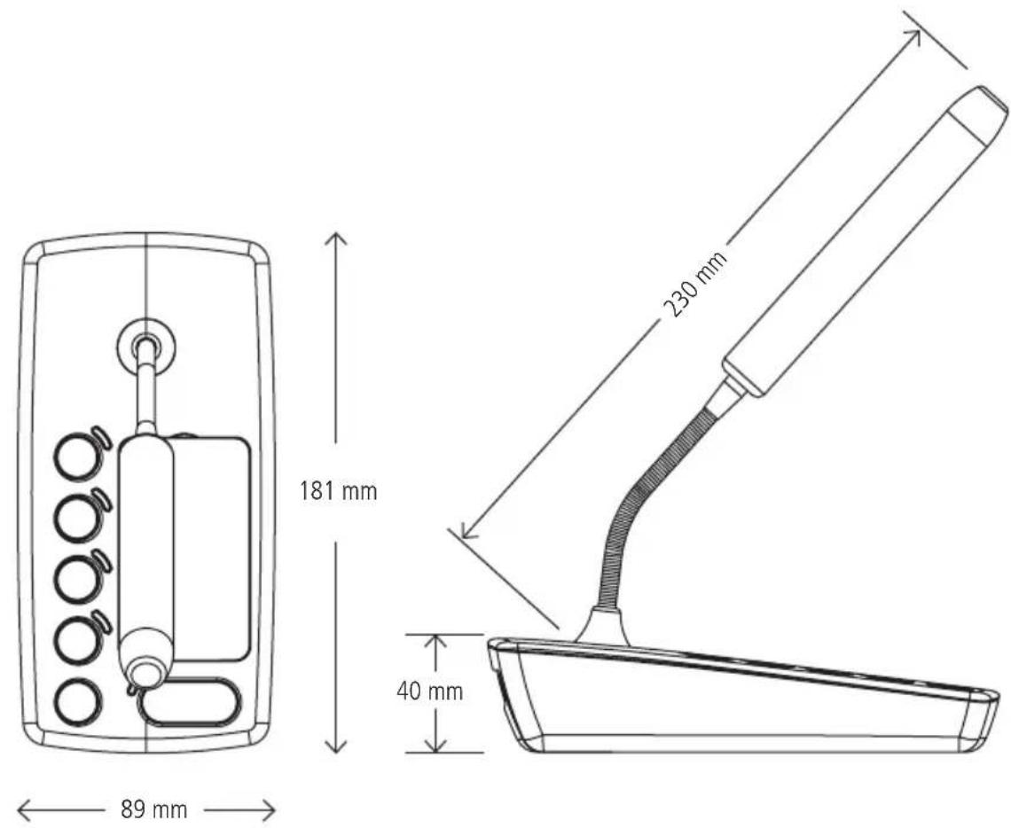 RCF BM 404 - SPECIFICHE FISICHE - 1